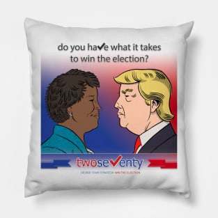 Stacey Abrams vs. Donald Trump Pillow