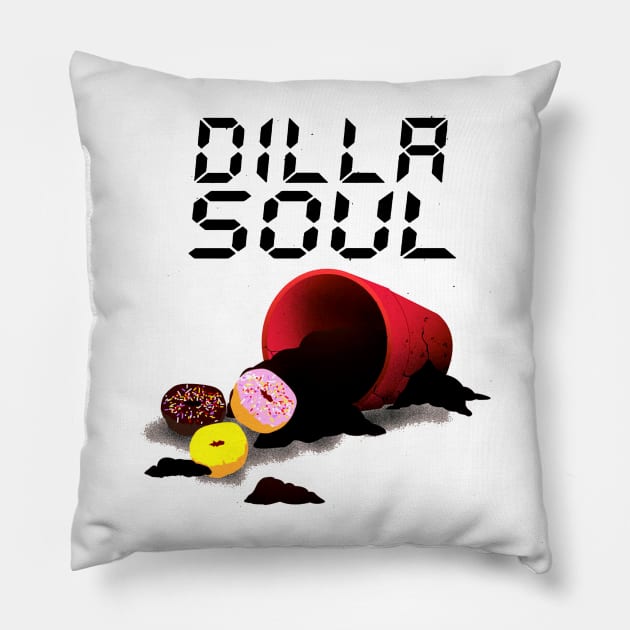 DILLA SOUL Pillow by StrictlyDesigns