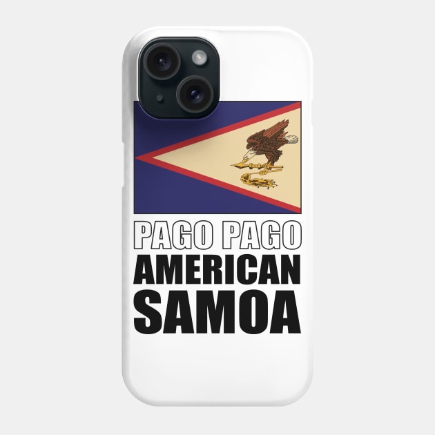 Flag of American Samoa Phone Case by KewaleeTee