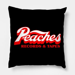 Peaches Records & Tapes Pillow