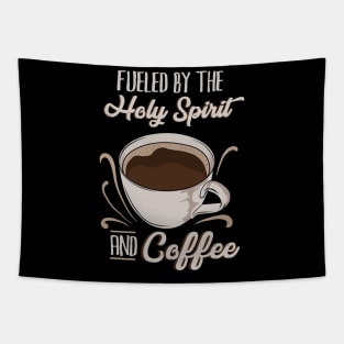 Holy Spirit And Coffee Tapestry