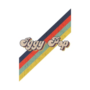 retro vintage color Iggy Pop T-Shirt