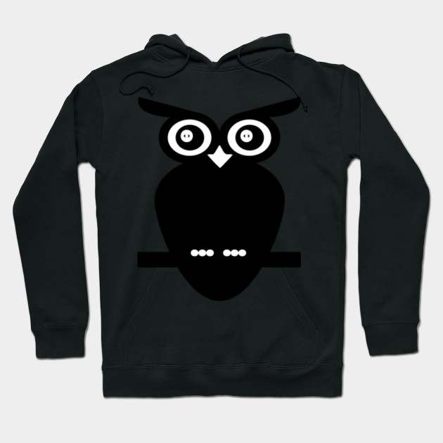 white owl hoodie