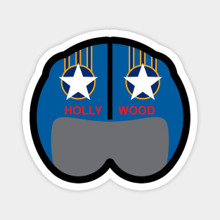 Hollywood helmet Magnet