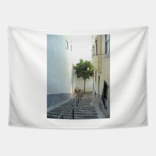 What a difference a tree makes - Alfama, Lisboa Tapestry