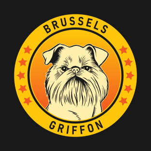 Brussels Griffon Dog Portrait T-Shirt