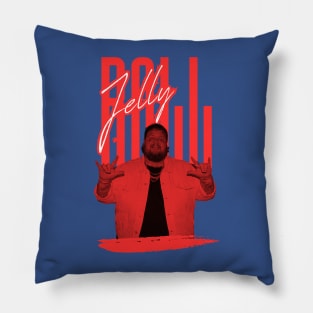 Jelly roll///original retro fan art design Pillow