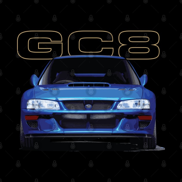 JDM Colin Mcrae World Rally blue WRCx STI GC8 22b prodrive Car p25 Impreza by cowtown_cowboy