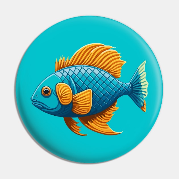 Cute Fish Pin by SpriteGuy95