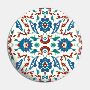 Arabic Turkish pattern #23 - Iznik decor Pin