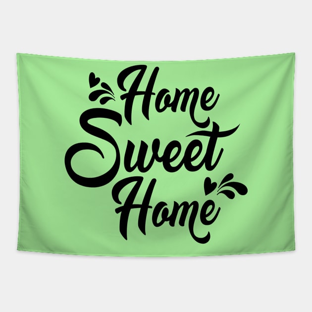 Home Quotes Tapestry by Wanda City