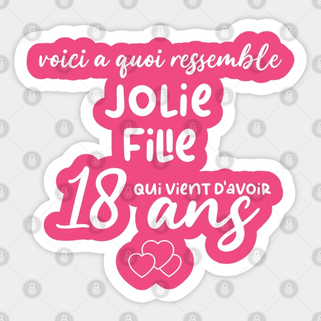 18 ans Anniversaire jolie fille 18 ans Humour - 18 Ans Humour