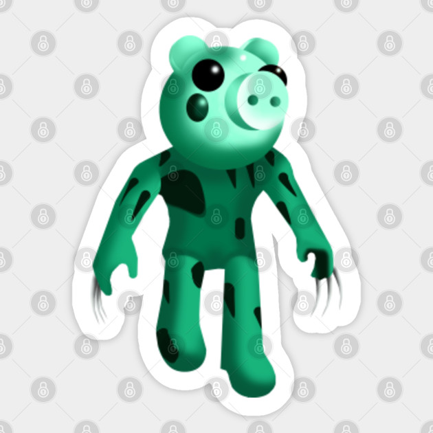 Piggy Roblox Dinopiggy Roblox Piggy Sticker Teepublic Au - dino piggy in roblox