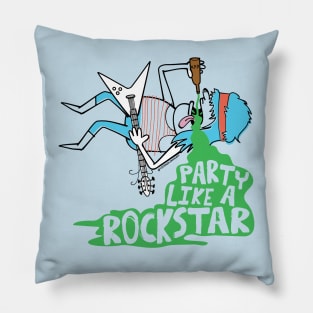 PARTY LIKE ROCKSTAR Pillow