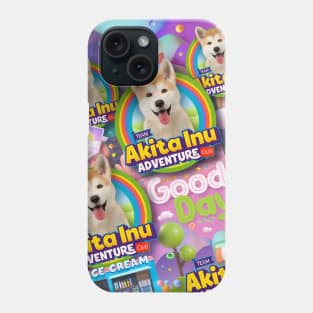 Akita Inu dog v2 Phone Case