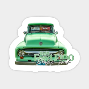 1956 Ford F100 Pickup Truck Magnet