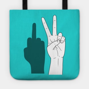 Peace sign Tote