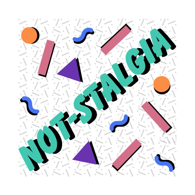 Not-stalgia Logo by Not-stalgia Podcast