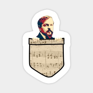 Debussy In My Pocket Magnet