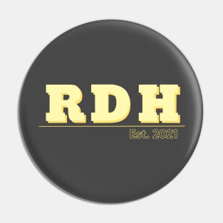 Yellow RDH Pin