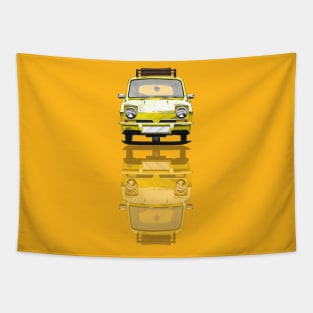 Geo3Doodles OFAH Reliant Regal Van Reflect Doodle Tapestry