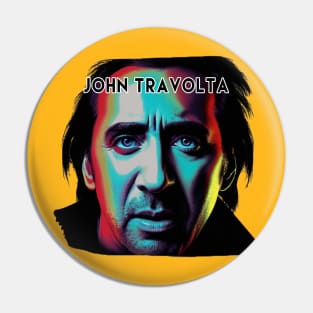 John Travolta Pin