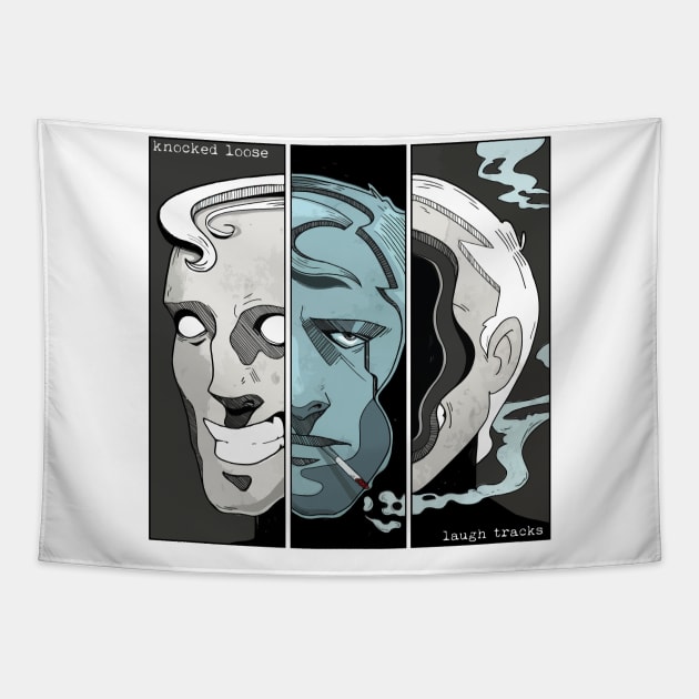 Knocked Loose Laugh Tracks Tapestry by theriwilli