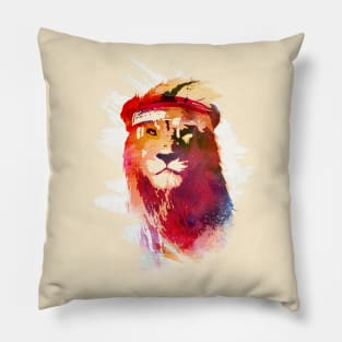 Gym Lion Final Pillow