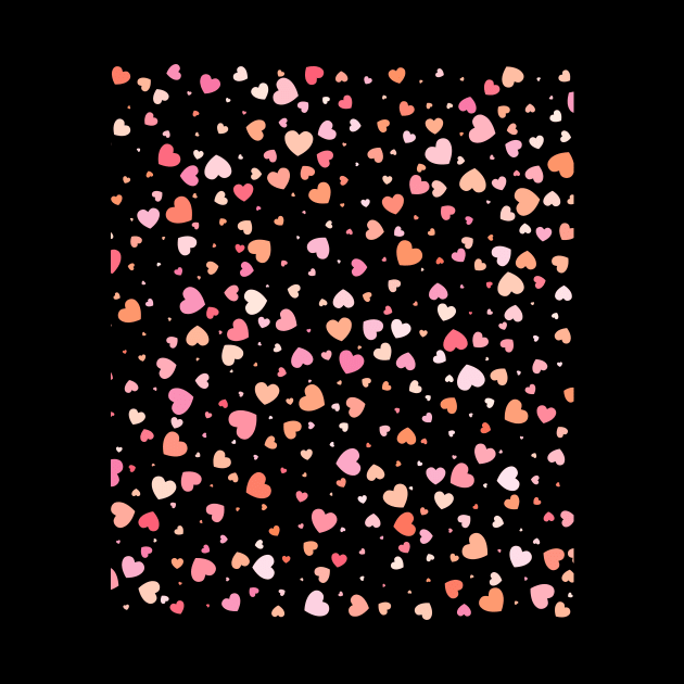 Million Hearts - All Over Print Hearts by MADesigns