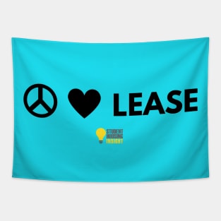 PLL- Peace, Love, & Lease Tapestry