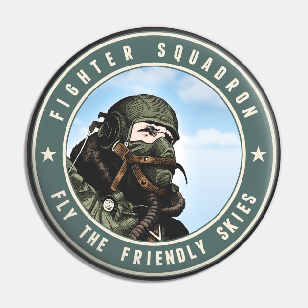 Fighter Squadron Green Pin by ranxerox79