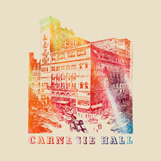 Carnegie Hall by HAPPY TRIP PRESS