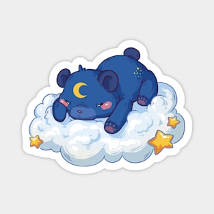 Bear on a Cloud Magnet