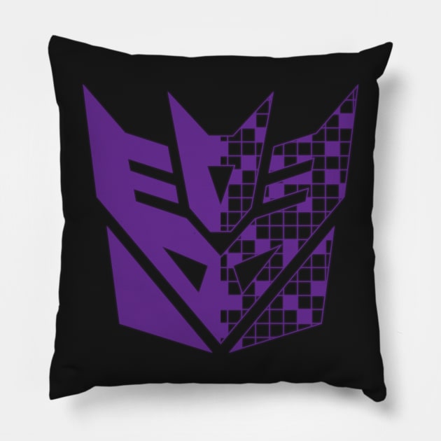 Digital Decepticon Pillow by Rodimus13