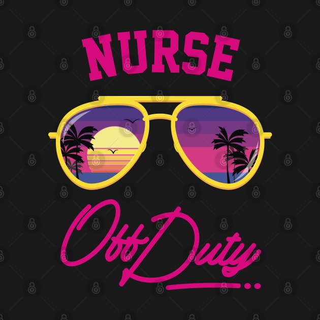 Nurse Off Duty Beach Sunset by Hixon House