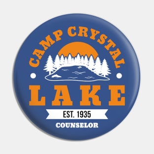 Camp Crystal Lake Pin