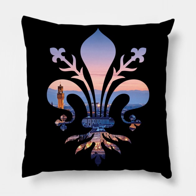 Florence Fleur de Lis Pillow by aterkaderk