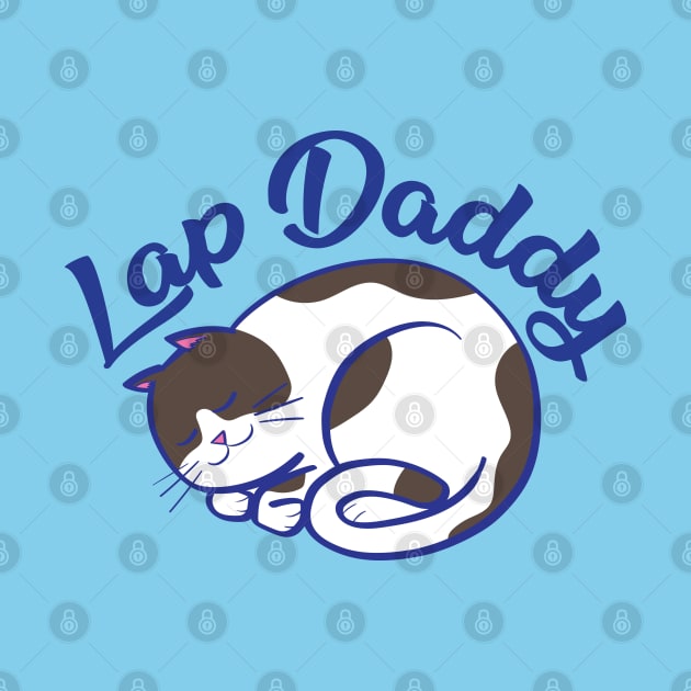 Lap Daddy (brown spot cat) by mcillustrator