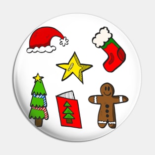 Cute Christmas Decorations Pin