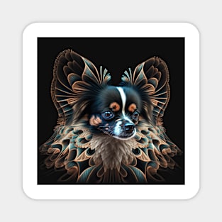 A Fractal Design of A Papillon Magnet