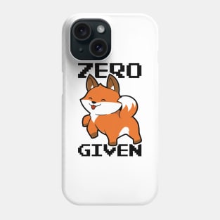 Zero Fox Given Phone Case