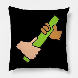 Passing The Baton Pillow