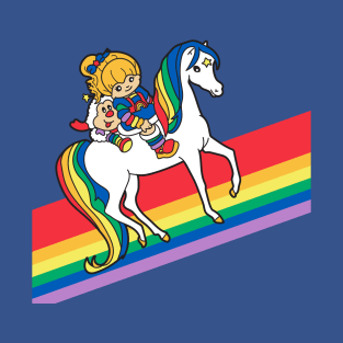 Rainbow Brite and Friends - Retro 80s Cartoon Design T-Shirt