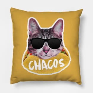 Cat tacos Pillow