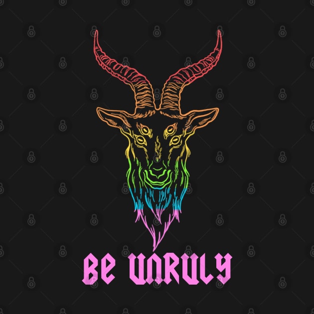 Be Unruly goat by ChangoATX