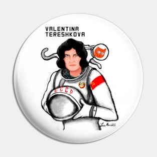 Valentina Tereshkova Pin