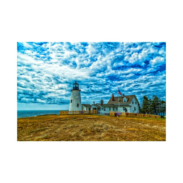 Pemaquid Point Light by Gestalt Imagery