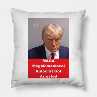 Trump's Mugshot Pillow