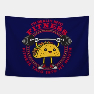 Fitness Taco Tapestry