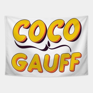 Coco Gauff Funny Tapestry